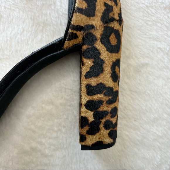 Kenneth Cole Leopard Fur Sandals - Picture 5 of 9